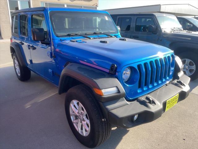 Used cars for sale 2023 Jeep Wrangler Sport S, price is 32995, vin 1C4HJXDN3PW546412 in Scottsbluff, NE, dealer name is Reganis Auto Center Inc Best Dream car image