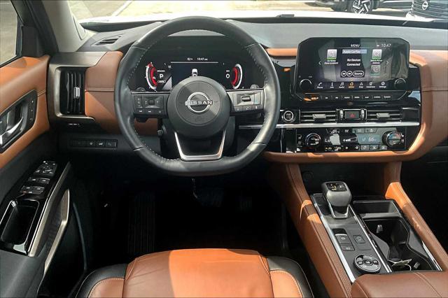 Used cars for sale 2023 Nissan Pathfinder Platinum 4WD, price is 37487, vin 5N1DR3DK7PC217487 in Round Rock, TX, dealer name is Round Rock Nissan Best Dream car image