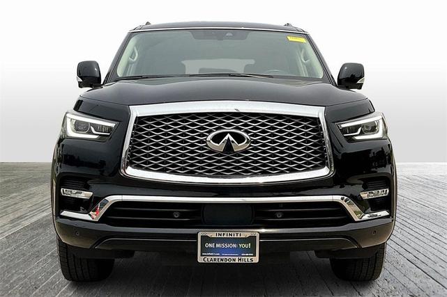 Used cars for sale 2022 INFINITI QX80 Luxe, price is 42459, vin JN8AZ2AE0N9291901 in Clarendon Hills, IL, dealer name is INFINITI of Clarendon Hills Best Dream car image