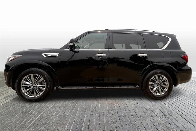 Used cars for sale 2022 INFINITI QX80 Luxe, price is 42459, vin JN8AZ2AE0N9291901 in Clarendon Hills, IL, dealer name is INFINITI of Clarendon Hills Best Dream car image