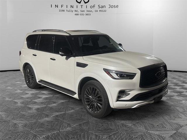 Used cars for sale 2023 INFINITI QX80 PREMIUM SELECT, price is 49995, vin JN8AZ2AE3P9305552 in San Jose, CA, dealer name is INFINITI of San Jose Best Dream car image