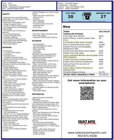 Used cars for sale 2022 Land Rover Range Rover Evoque S, price is 33999, vin SALZJ2FX5NH167878 in Alexandria, VA, dealer name is Select Auto Imports Best Dream car image